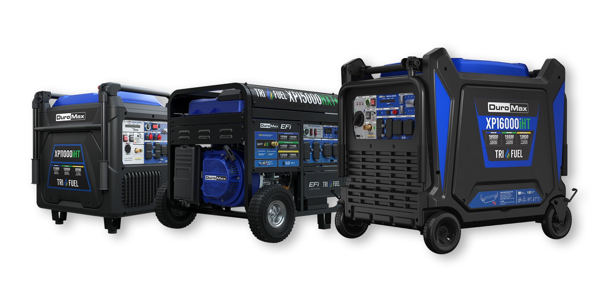 Gasoline, Propane LPG & Natural Gas Generators | DuroMax Power 