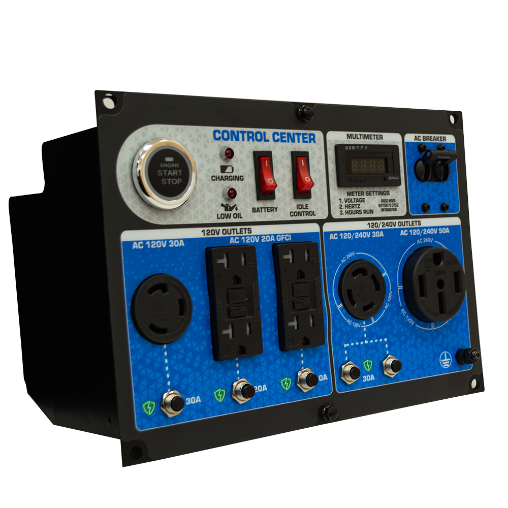 DuroMax Replacement Generator Control Panel Subassembly - DMXP-13