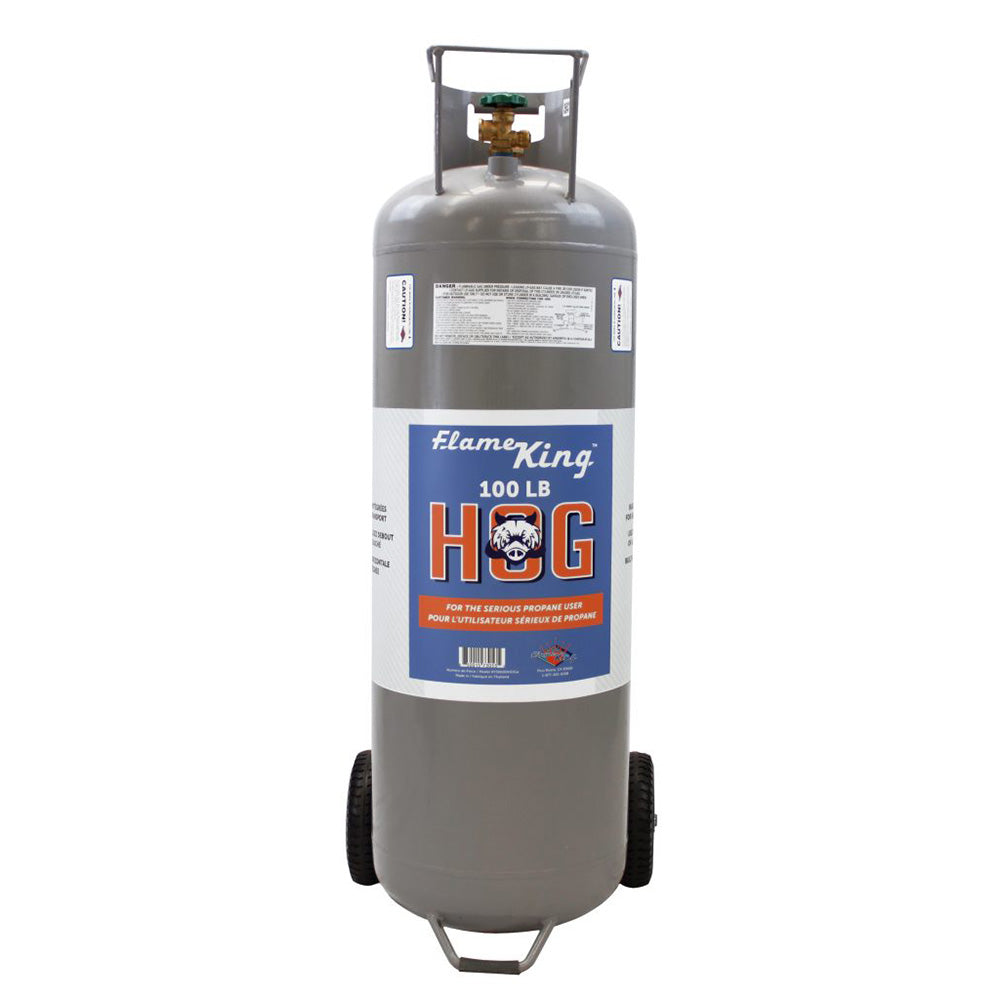 Flame King YSN100HOG 100 LBS Horizontal Vertical Propane Cylinder W P flame-king-ysn100hog-100-lbs-horizontal-vertical-propane-cylinder-w-p
