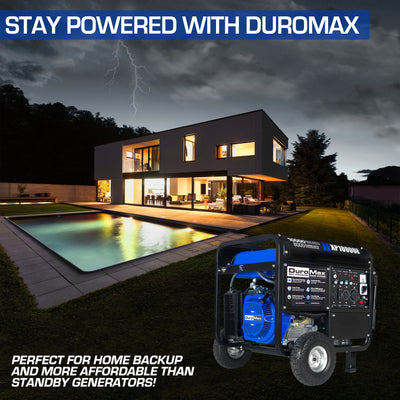 DuroMax  10,000 Watt Gasoline Portable Generator