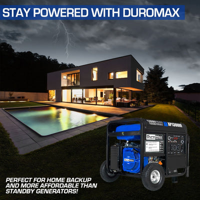 DuroMax  13,000 Watt Gasoline Portable Generator