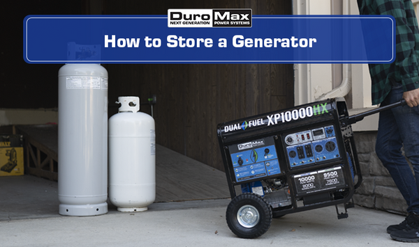 How to Store A Generator