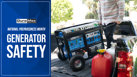 NATIONAL PREPAREDNESS MONTH: Generator Safety Tips