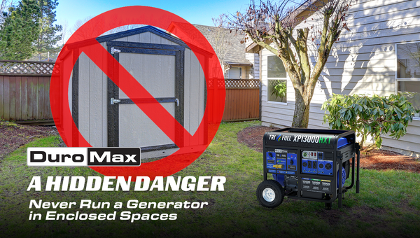 A Hidden Danger: Never Run a Generator in Enclosed Spaces