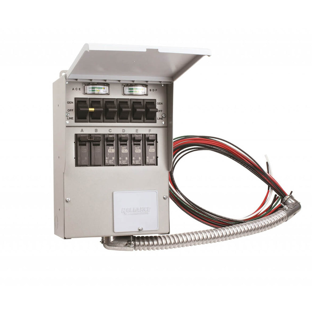 Reliance 506C 120/240-Volt 50-Amp 6-Circuit Pro/Tran Indoor