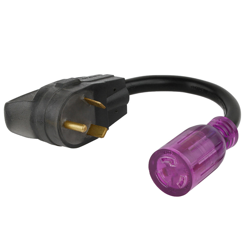Reliance  Reliance ACRV22 20A 125V Color Connect Adapter Cord TT-30 Plug L5-20 Connector