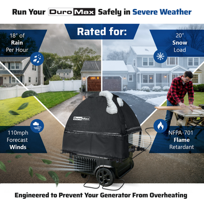 DuroMax DMX-GTV Inverter Generator Running Cover