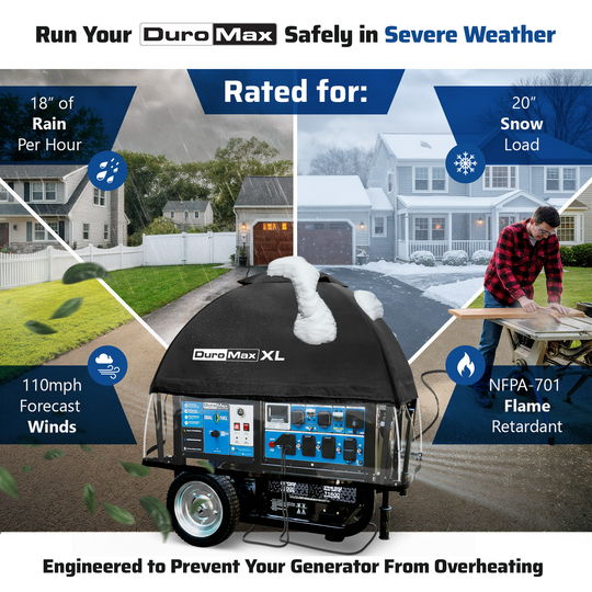 DMX-GTX-XL XL Portable Generator Running Cover – DuroMax Power