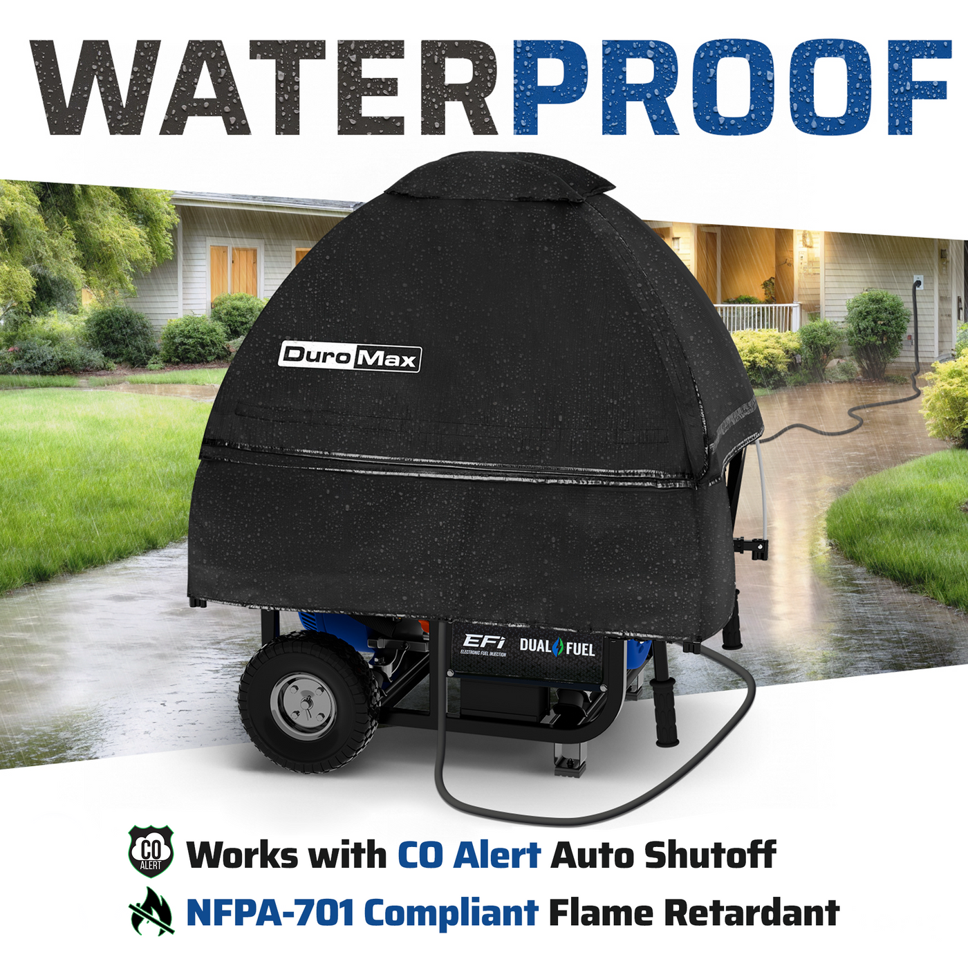 DuroMax DMX-GTX Portable Generator Running Cover