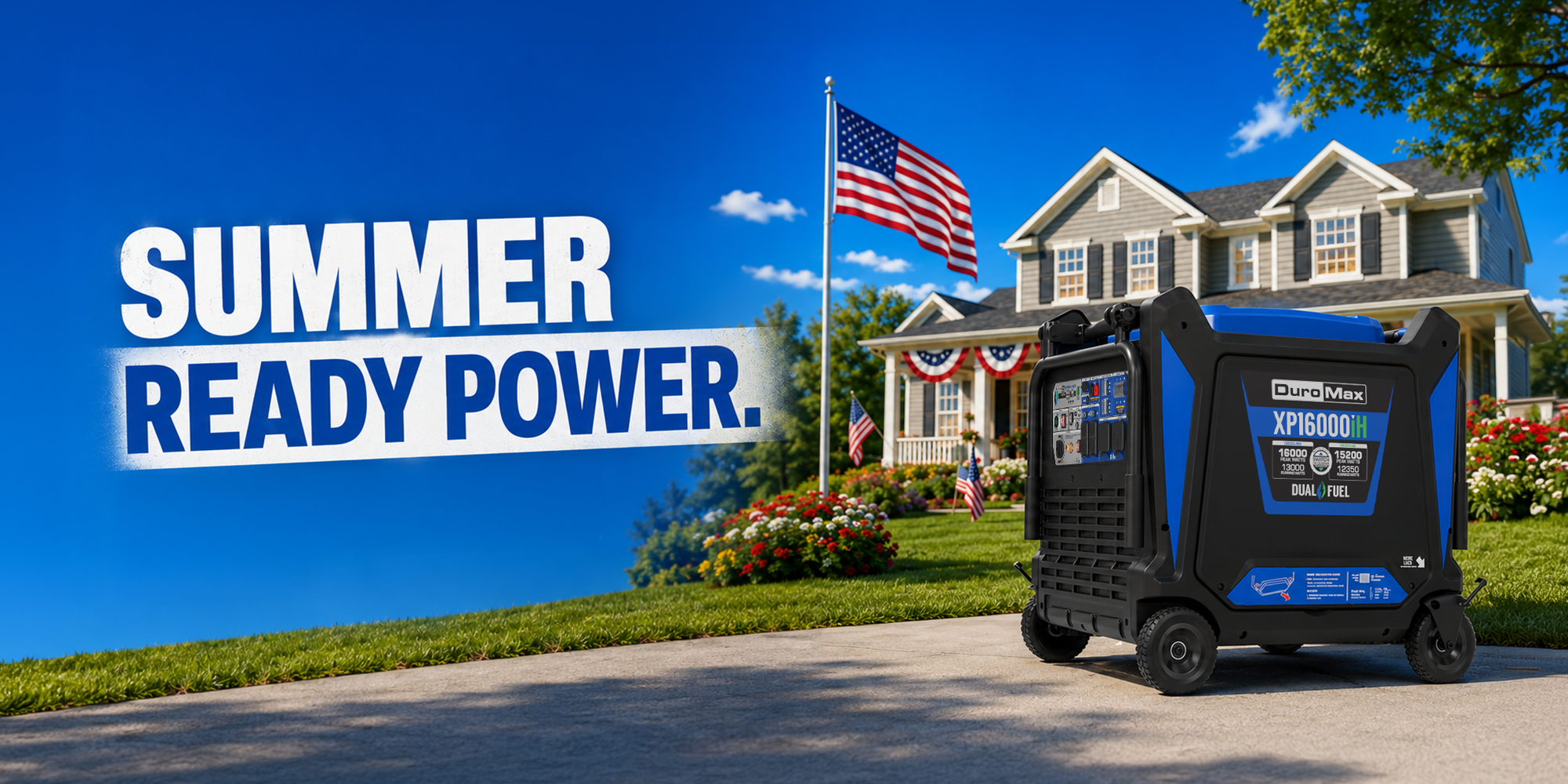 Summer Ready Power with the DuroMax XP16000iH