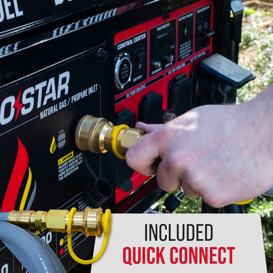 13,000 Watt Tri Fuel Portable Generator w/ CO Alert – DS13000MXT