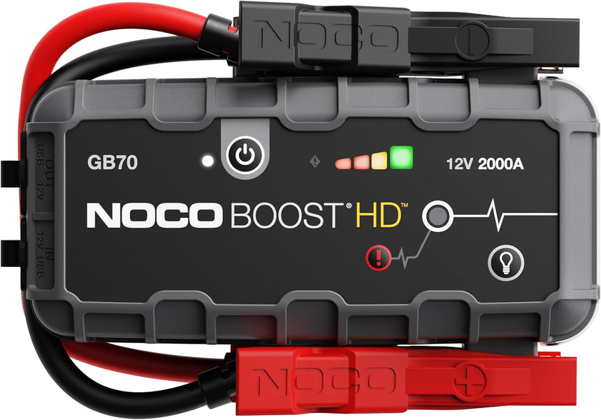 NOCO GB70 Boost 2000A 12V UltraSafe Lithium Jump Starter