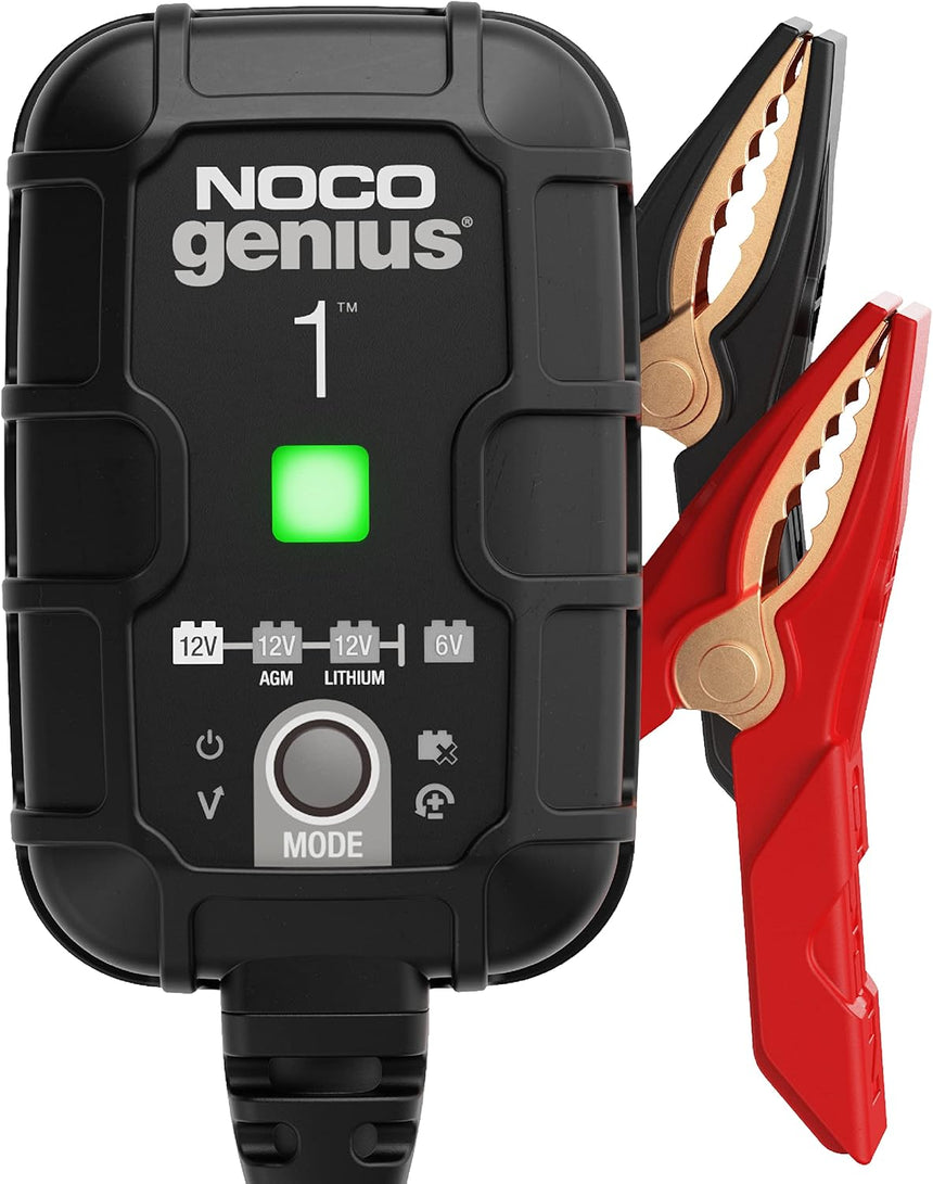 NOCO GENIUS1 1A 6V/12V Smart Battery Charger and Maintainer
