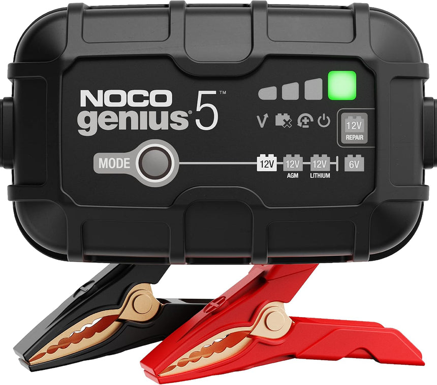 NOCO NOCO GENIUS5 5A 6V/12V Smart Battery Charger and Maintainer