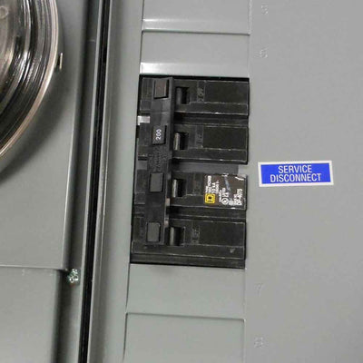GenInterlock  GenInterlock SD-200SA Generator Interlock Kit Breaker Panel 150/200 Amp Panels Square D Meter Main Homeline