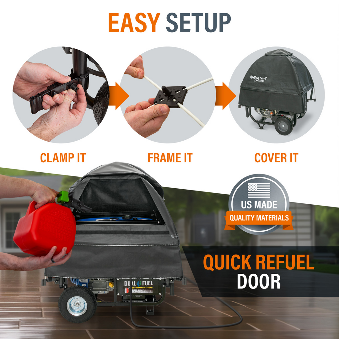 Extreme Black Cover Universal Kit for Open Frame Generator – GTT