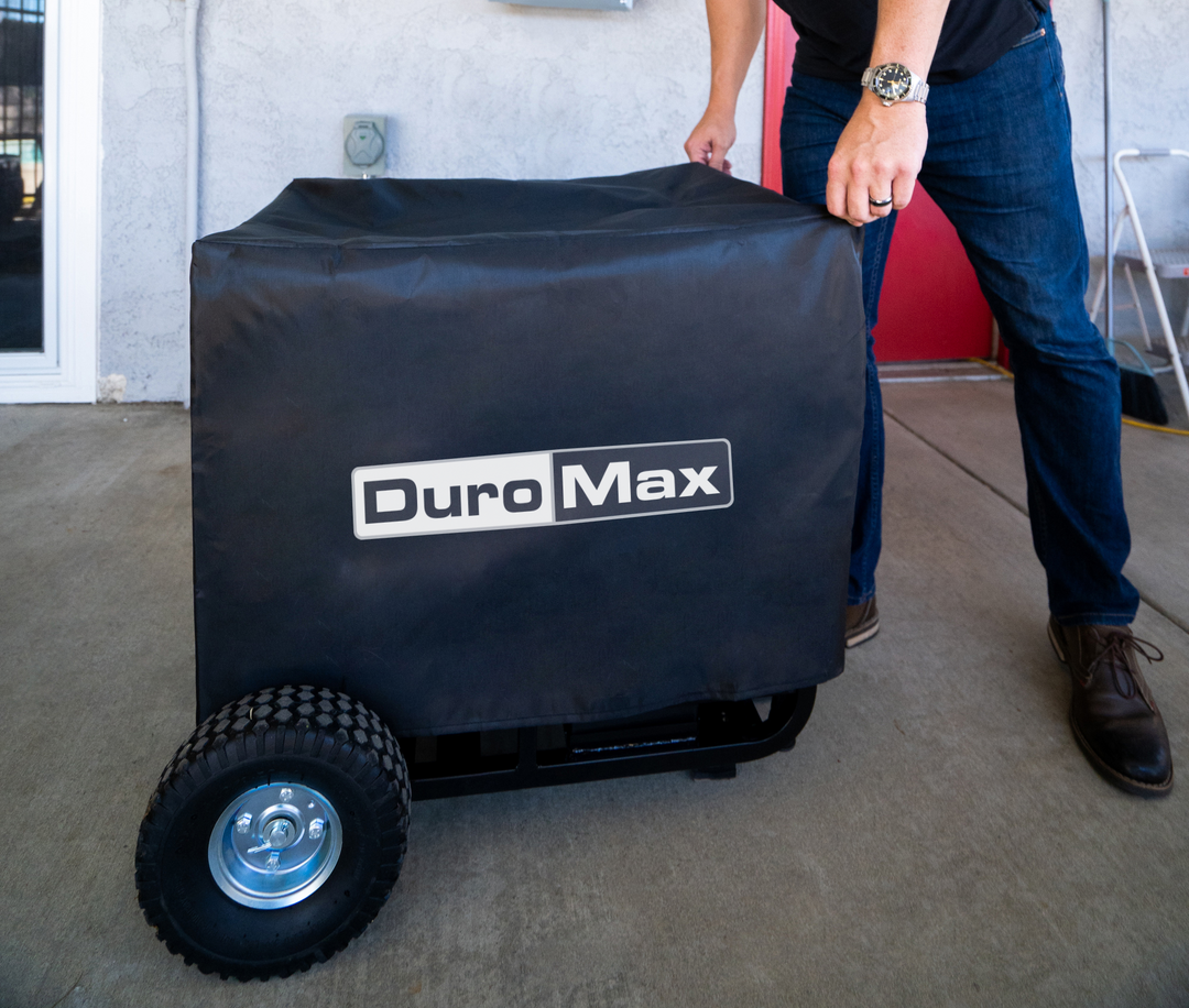 Small Weather Resistant Portable Generator Dust Guard Cover
