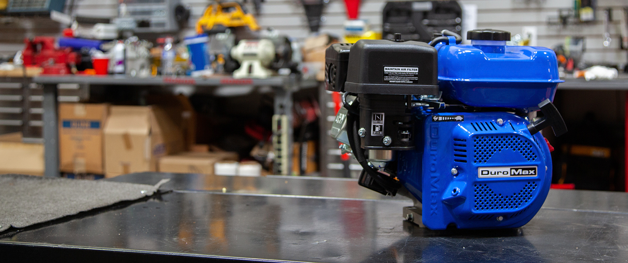 439cc 1-Inch Shaft Recoil Start Gasoline Engine – XP18HP – DuroMax