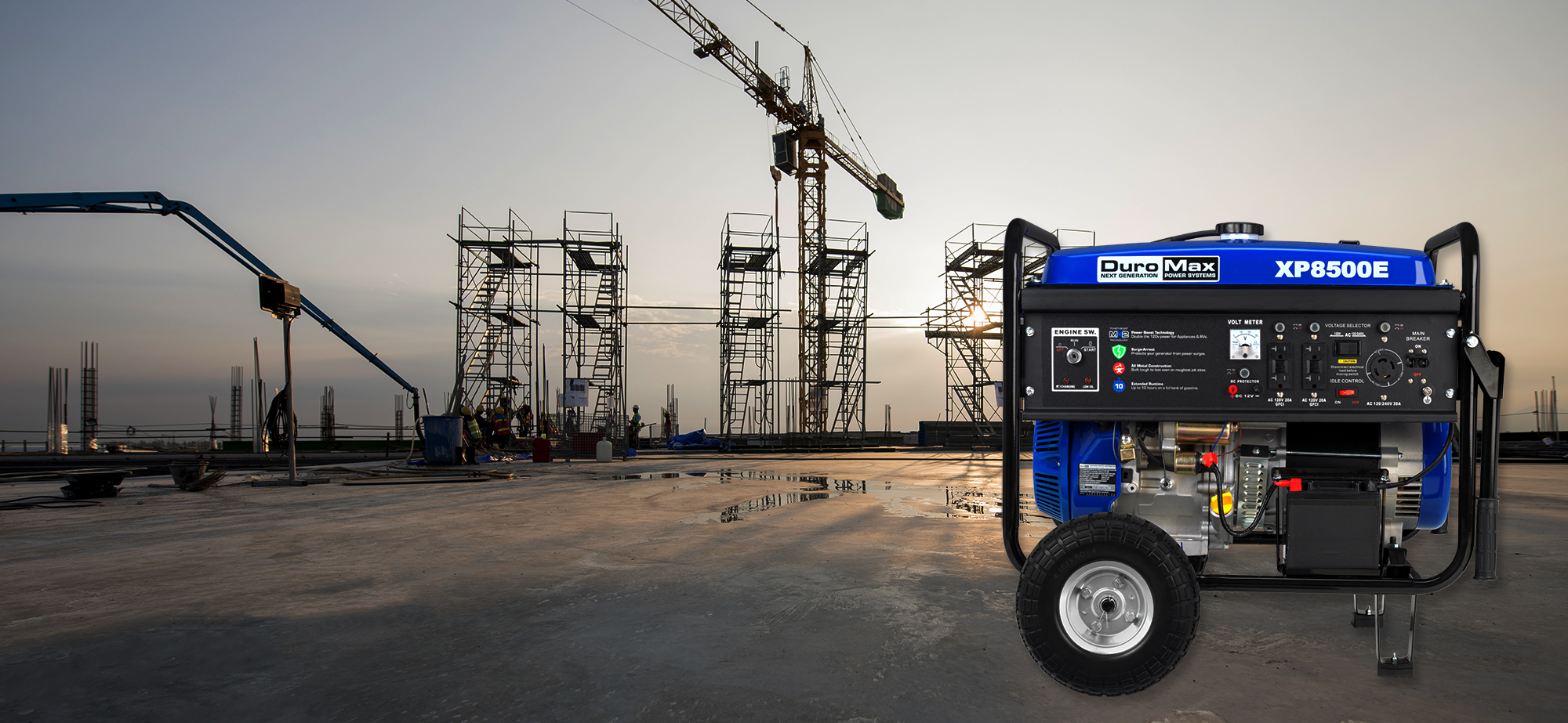8,500 Watt Gasoline Portable Generator – DuroMax Power Equipment