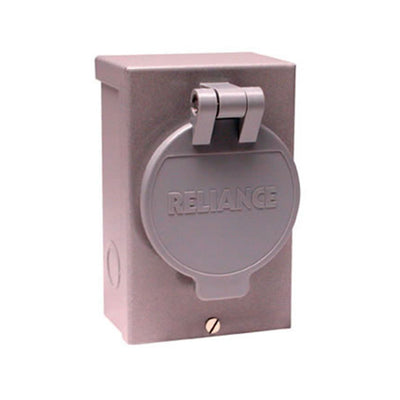 Reliance  Reliance PB50 50-Amp 12,500-Watt 120/240-Volt Non-Metallic Power Inlet Box