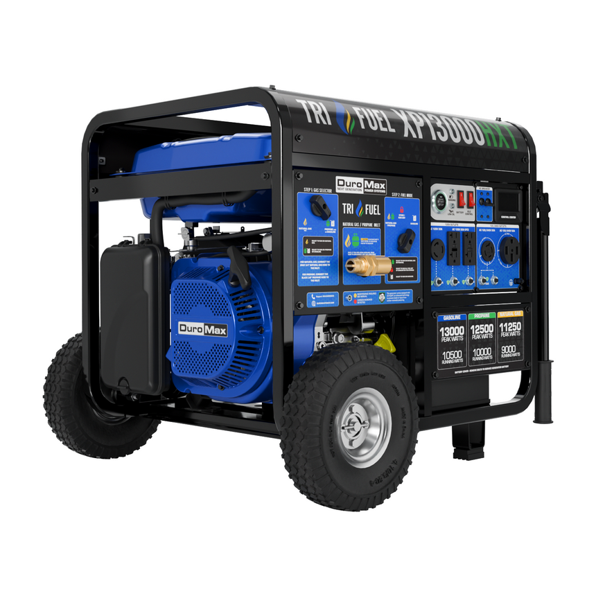 13,000 Watt Tri Fuel Portable HXT Generator w/ CO Alert