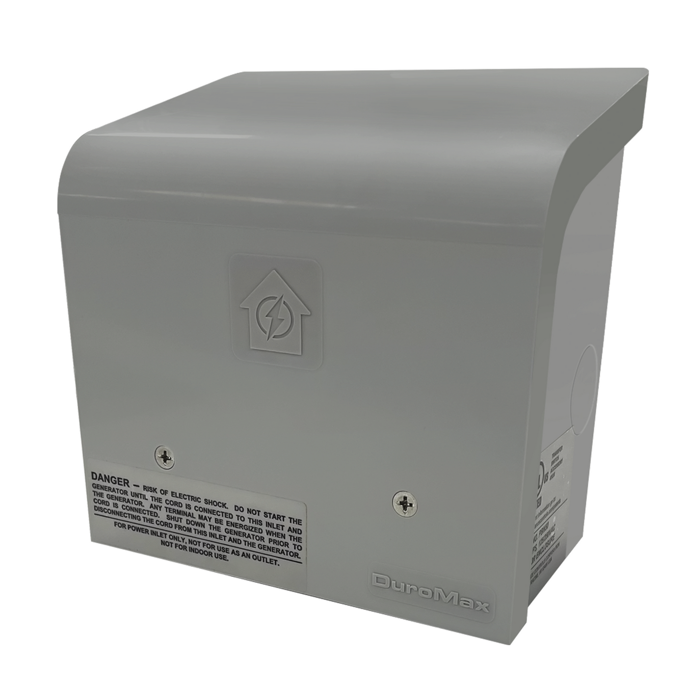 DuroMax XP50PBN 50-Amp 12,500-Watt Non-Metallic Power Inlet Box