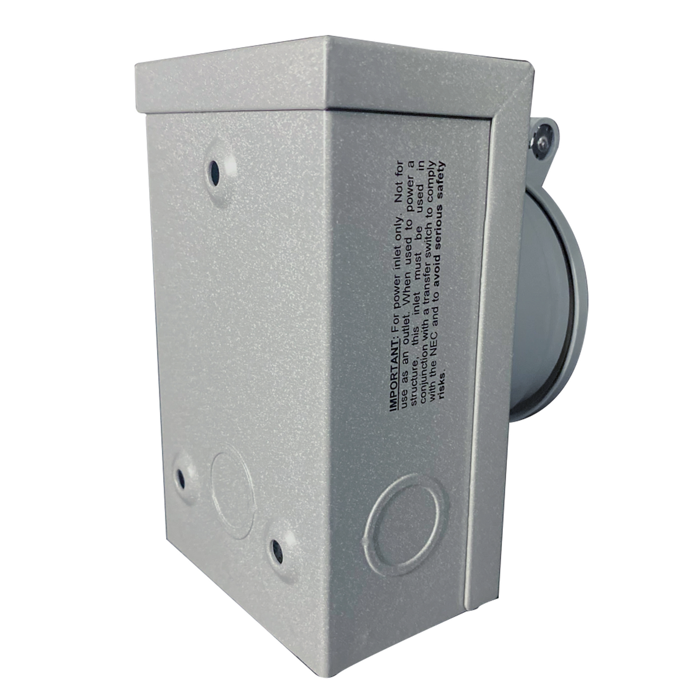 DuroMax XP50PB 50-Amp 12,500-Watt 120/240-Volt Metallic Power Inlet Box