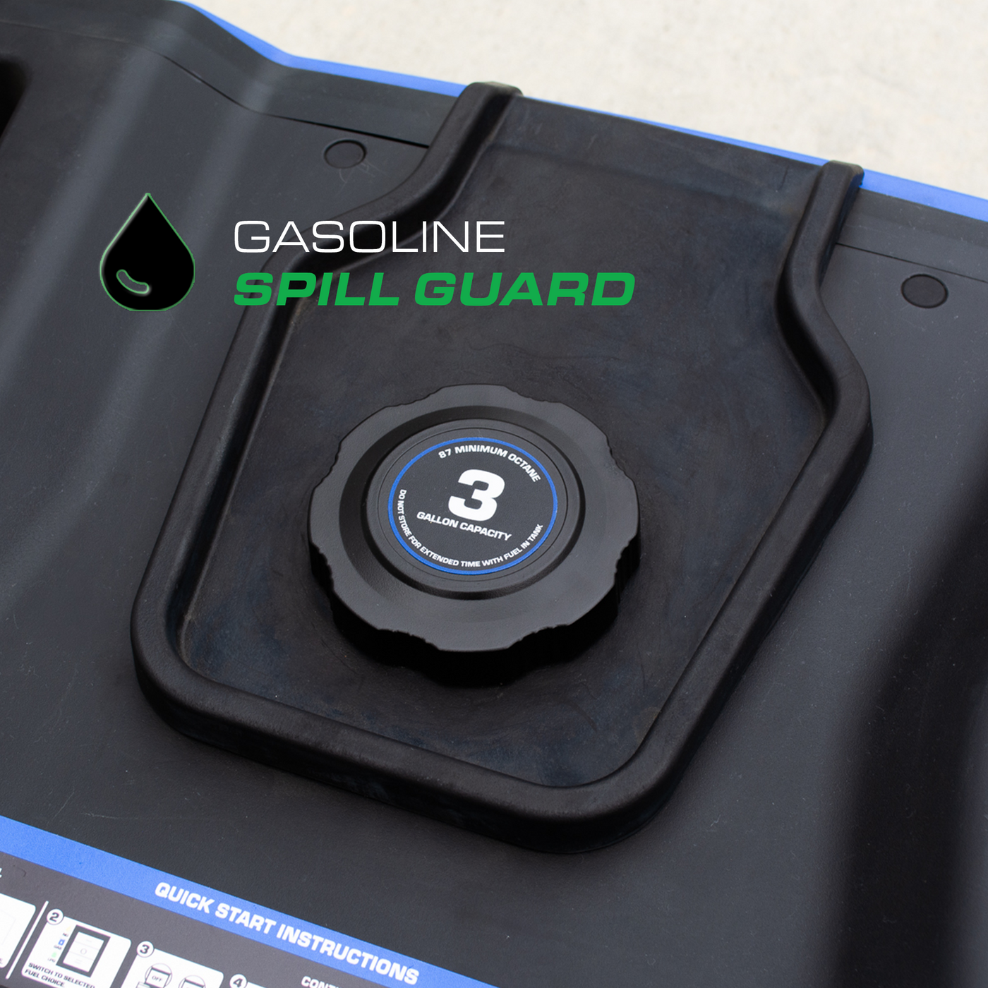 DuroMax 7,000 Watt Portable Tri Fuel Inverter Generator - Quiet, Low THD