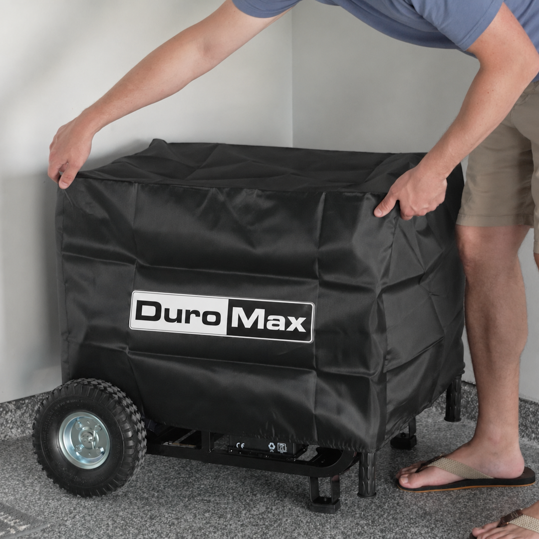 Large Weather Resistant Portable Generator Dust Guard Cover