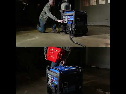 DuroMax 11,000 Watt Portable Dual Fuel Inverter Generator - Quiet, Low THD