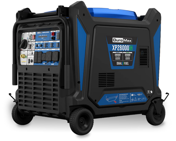 28,000 Watt Dual Fuel Portable Inverter Generator w/ CO Alert