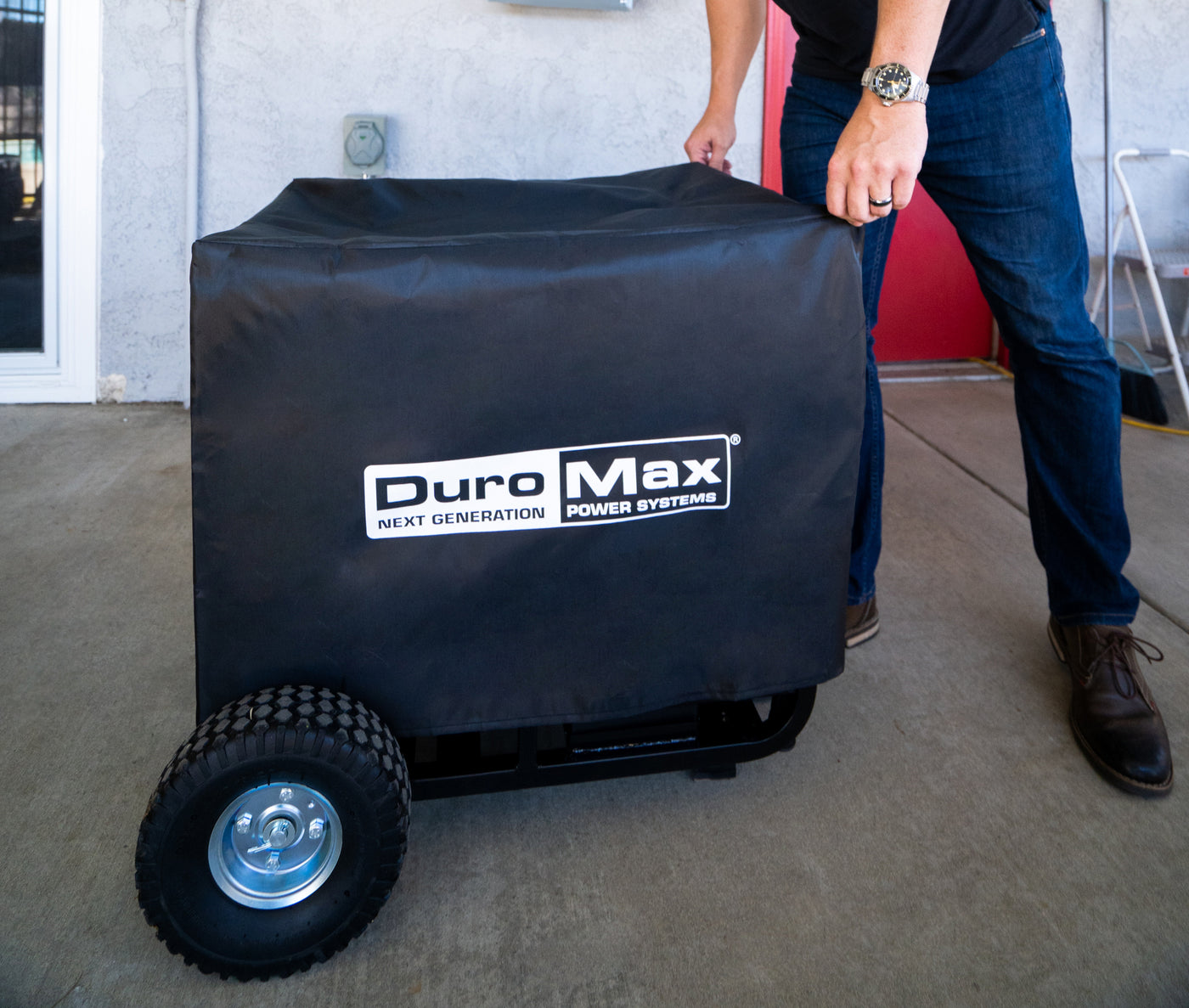 DuroMax  Large Weather Resistant Portable Generator Dust Guard Cover