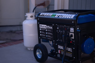 DuroMax  12,000 Watt Dual Fuel Portable Generator