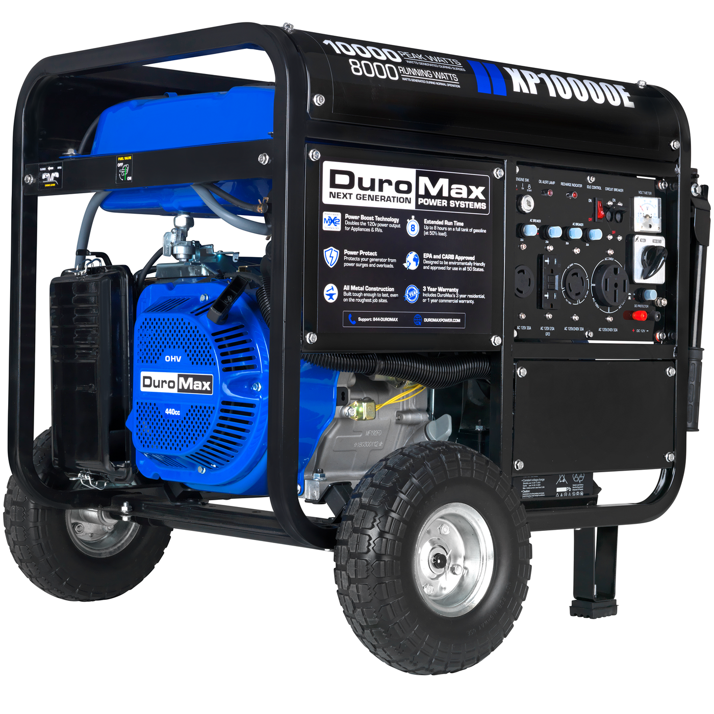 DuroMax  10,000 Watt Gasoline Portable Generator