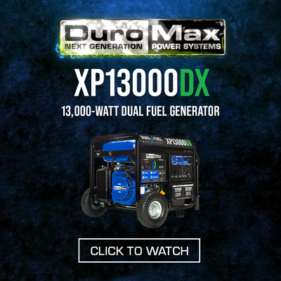 13,000 Watt Dual Fuel Portable Generator w/ CO Alert