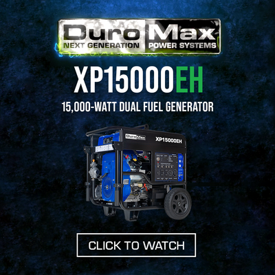 15,000 Watt Dual Fuel Portable Generator