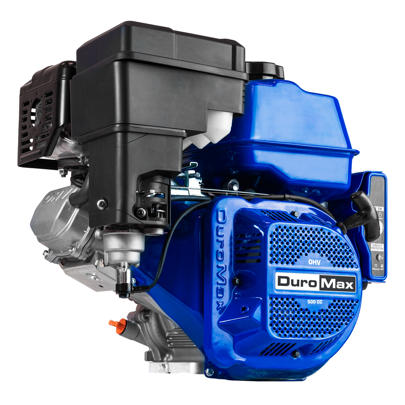 DuroMax  500cc 1-Inch Shaft Recoil/Electric Start Gasoline Engine