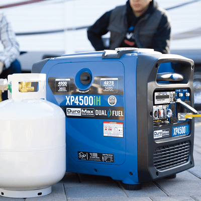 DuroMax  4,500 Watt Dual Fuel Portable Inverter Generator w/ CO Alert