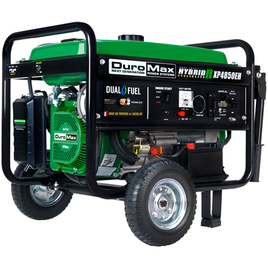 4,850 Watt Dual Fuel Portable Generator – DuroMax Power Equipment