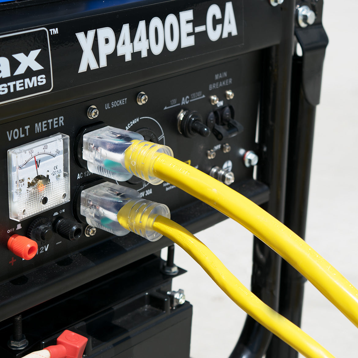 DuroMax XPC10100C 100' 10 Gauge Triple Tap Extension Power Cord