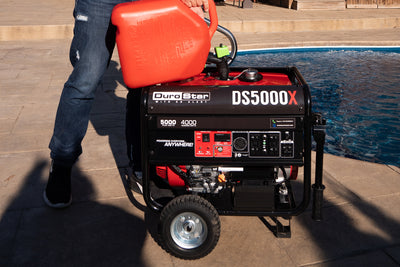 DuroStar  5,000 Watt Dual Fuel Portable Generator w/ CO Alert