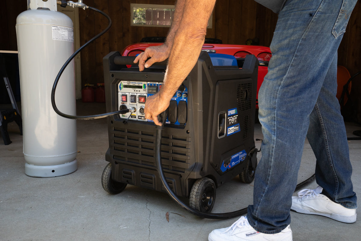 9,000 Watt Dual Fuel Portable Inverter Generator w/ CO Alert – XP9000iH ...