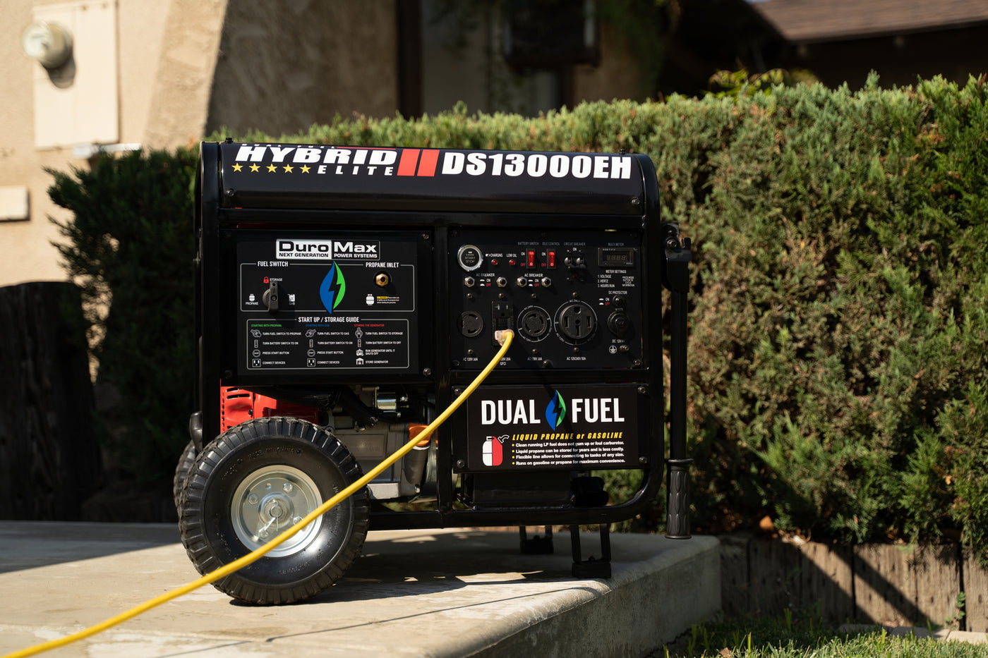 DuroStar  13,000 Watt Dual Fuel Portable Generator
