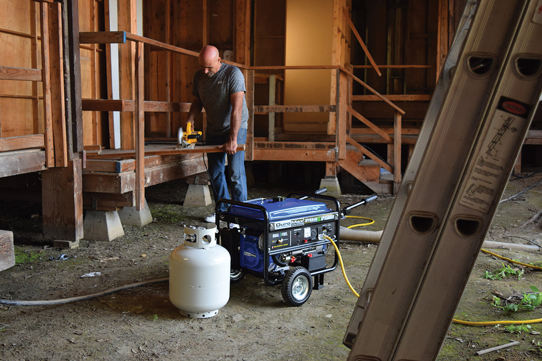 5,500 Watt Dual Fuel Portable Generator – DuroMax Power Equipment