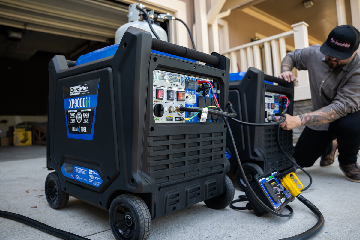 9,000 Watt Dual Fuel Portable Inverter Generator w/ CO Alert – XP9000iH ...