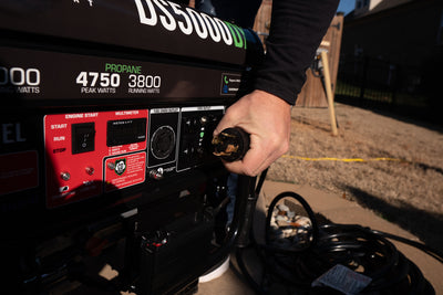 DuroStar  5,000 Watt Dual Fuel Portable Generator w/ CO Alert