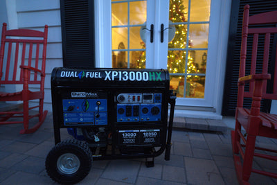 DuroMax  13,000 Watt Dual Fuel Portable HX Generator w/ CO Alert