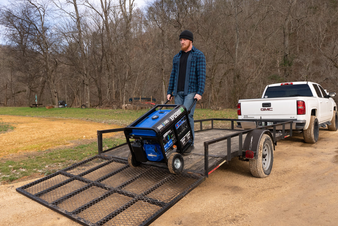 12,000 Watt Dual Fuel Portable Generator w/ CO Alert – DuroMax