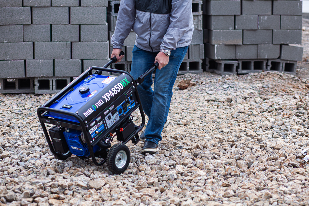 Y.HRDです！ 4,850 Watt Dual Fuel Portable HX Generator w/ CO Alert – DuroMax