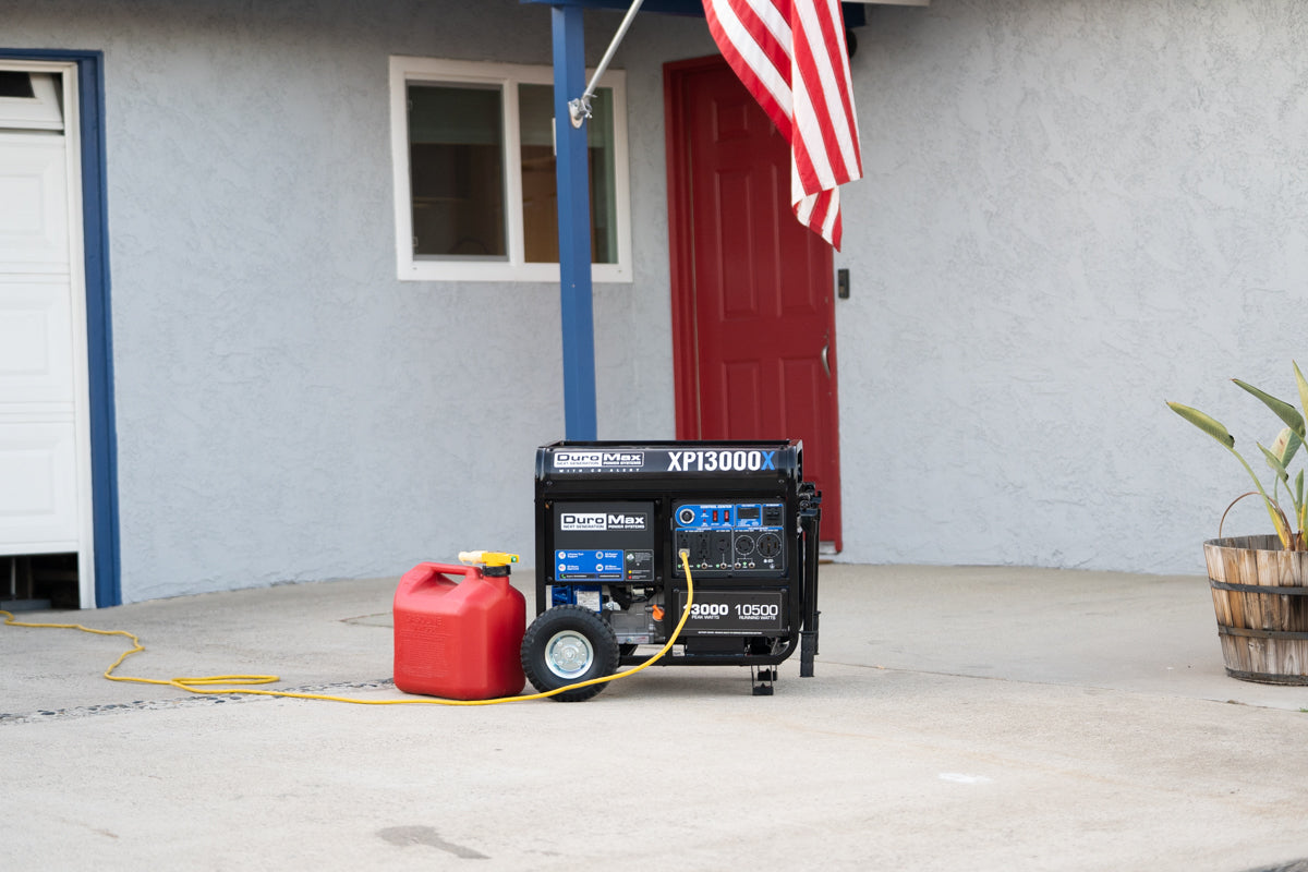 DuroMax  13,000 Watt Gasoline Portable Generator w/ CO Alert